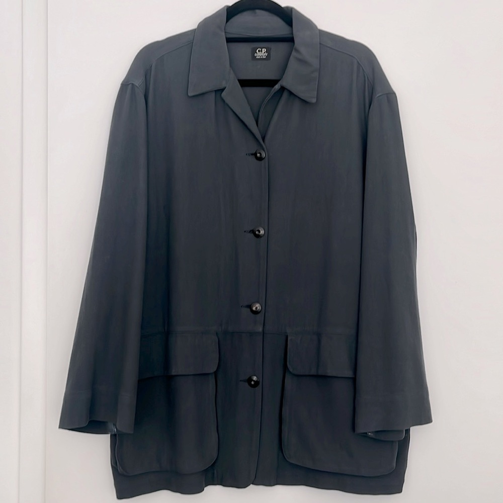 C.P. Company - Blue/Grey Buttoned Overshirt